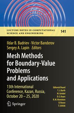 portada Mesh Methods for Boundary-Value Problems and Applications: 13th International Conference, Kazan, Russia, October 20-25, 2020 (in English)