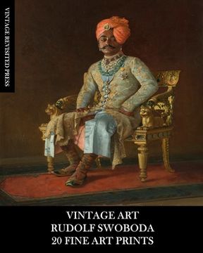 portada Vintage Art: Rudolf Swoboda: 20 Fine Art Prints: Figurative Portraits for Framing, Collage and Artistic Reference (in English)
