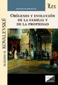 portada Orígenes y evolución de la familia y de la propiedad