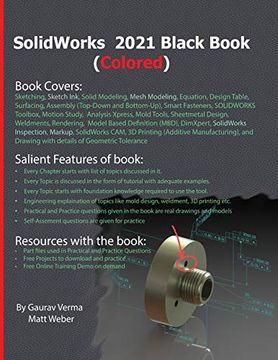 portada Solidworks 2021 Black Book (Colored) (in English)