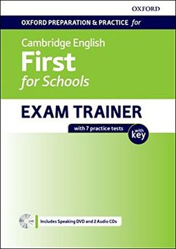 portada Oxford Preparation & Practice for Cambridge English: First for Schools Exam Trainer: Student's Book Pack With Key: Preparing Students for the Cambridge English: First for Schools Exam (in English)