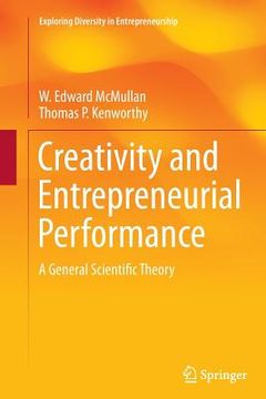 portada Creativity and Entrepreneurial Performance: A General Scientific Theory (en Inglés)