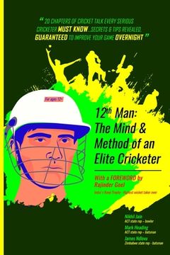 portada 12th Man: The MIND & METHOD of an ELITE cricketer (en Inglés)