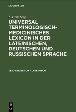 portada Russisch¿ Lateinisch (in German)