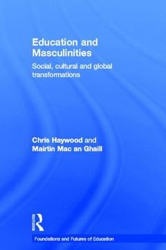 portada education and masculinities (en Inglés)