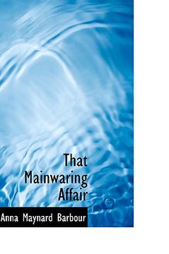 portada that mainwaring affair (en Inglés)
