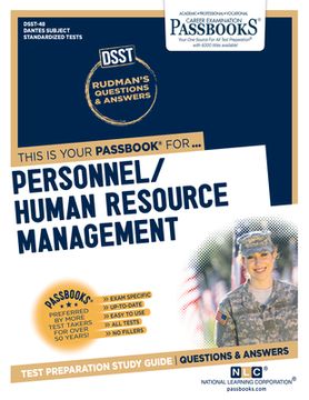 portada Personnel/Human Resource Management (Dan-48): Passbooks Study Guide Volume 48