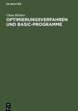 portada Optimierungsverfahren und Basic-Programme (en Alemán)