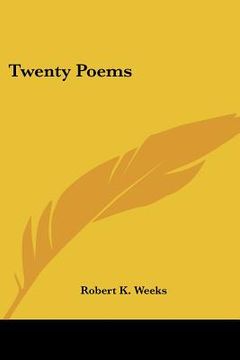 portada twenty poems (en Inglés)