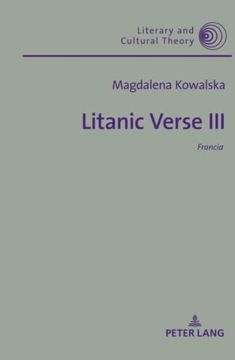 portada Litanic Verse iii Francia 000000 Literary Cultural Theory (en Inglés)