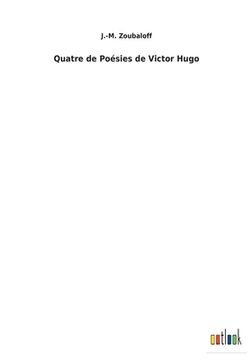portada Quatre de po Sies de Victor Hugo (en Francés)