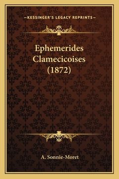 portada Ephemerides Clamecicoises (1872) (en Francés)