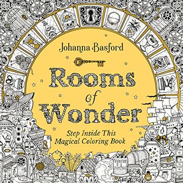 portada Rooms of Wonder: Step Inside This Magical Coloring Book (en Inglés)