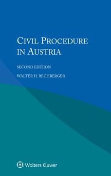 portada Civil Procedure in Austria (en Inglés)