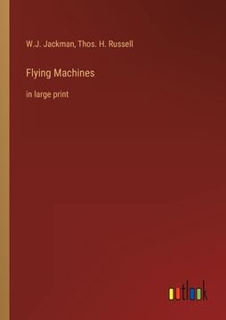 portada Flying Machines: in large print (en Inglés)
