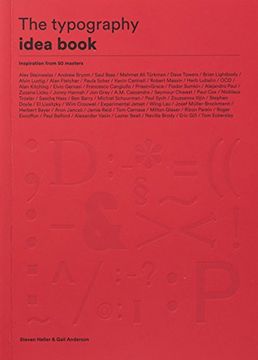 portada The typography idea book: Inspiration from 50 masters (en Inglés)