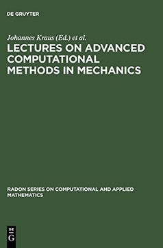 portada Lectures on Advanced Computational Methods in Mechanics (in English)