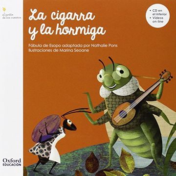 portada La Cigarra y la Hormiga (el Jardín de los Libros) (in Spanish)