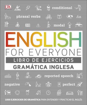 portada English for Everyone - Libro de Ejercicios (Gramática Inglesa): 1000 Ejercicios de Gramática Para Entender y Practicar el Inglés