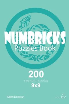 portada Numbricks - 200 Normal Puzzles 9x9 (Volume 6) (en Inglés)