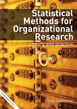 portada Statistical Methods for Organizational Research: Theory and Practice (en Inglés)
