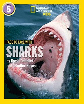 portada Face to Face With Sharks: Level 5 (National Geographic Readers) 
