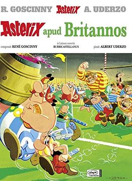 portada Asterix - Lateinisch: Asterix Latein 09 Apud Britannos - Latin Edition (in Latin)