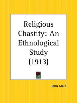 portada religious chastity: an ethnological study (en Inglés)