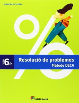 portada QUADERN PROBLEMES METODE DECA 6 PRIMARIA (en Catalá)