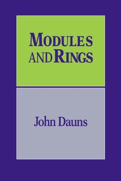 portada Modules and Rings (en Inglés)