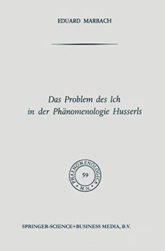 portada Das Problem Des Ich in Der Phänomenologie Husserls (en Alemán)