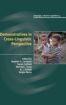 portada Demonstratives in Cross-Linguistic Perspective (Language Culture and Cognition) (en Inglés)