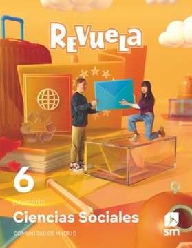 portada Ciencias Sociales. 6 Primaria. Revuela. Comunidad de Madrid (in Spanish)