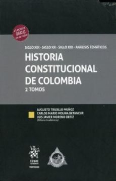 portada Historia Constitucional de Colombia 2 Tomos (Estuche)