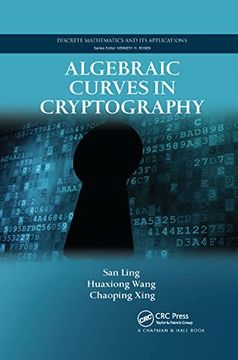 portada Algebraic Curves in Cryptography (en Inglés)