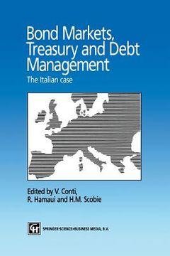 portada Bond Markets, Treasury and Debt Management: The Italian Case (en Inglés)