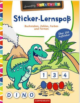 portada Sticker-Lernspaß (Dinosaurier) (en Alemán)
