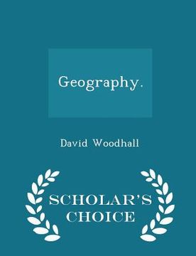 portada Geography. - Scholar's Choice Edition (en Inglés)