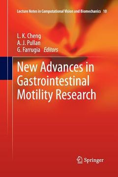 portada New Advances in Gastrointestinal Motility Research