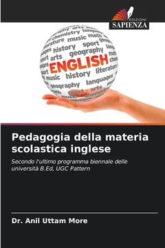 portada Pedagogia della materia scolastica inglese (en Italiano)