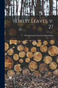 portada Forest Leaves, V. 27 (en Inglés)