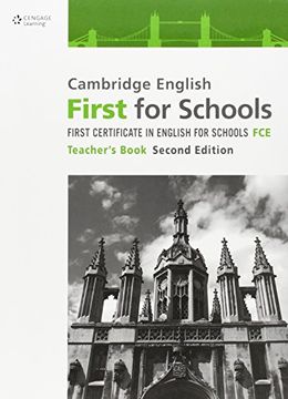 portada Cambridge English First for Schools Teacher's Book (in English)