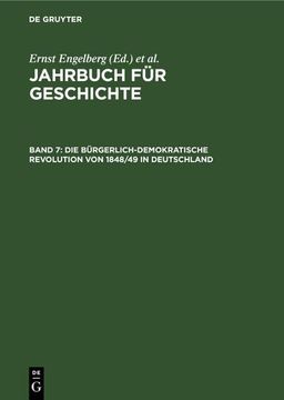 portada Die Bürgerlich-Demokratische Revolution von 1848/49 in Deutschland (en Alemán)