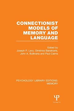 portada Connectionist Models of Memory and Language (Ple: Memory) (in English)