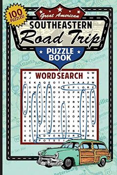 portada Great American Southeastern Road Trip Puzzle Book (Great American Puzzle Books) (in English)