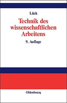 portada Technik Des Wissenschaftlichen Arbeitens