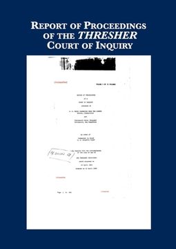 portada Record of Proceedings of THRESHER Inquiry