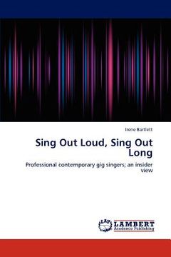 portada sing out loud, sing out long (en Inglés)