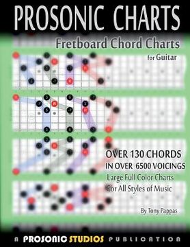 portada Fretboard Chord Charts for Guitar (en Inglés)