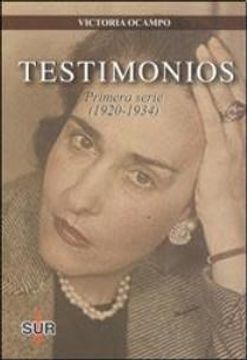 portada Testimonios Primera Serie 1920 - 1934